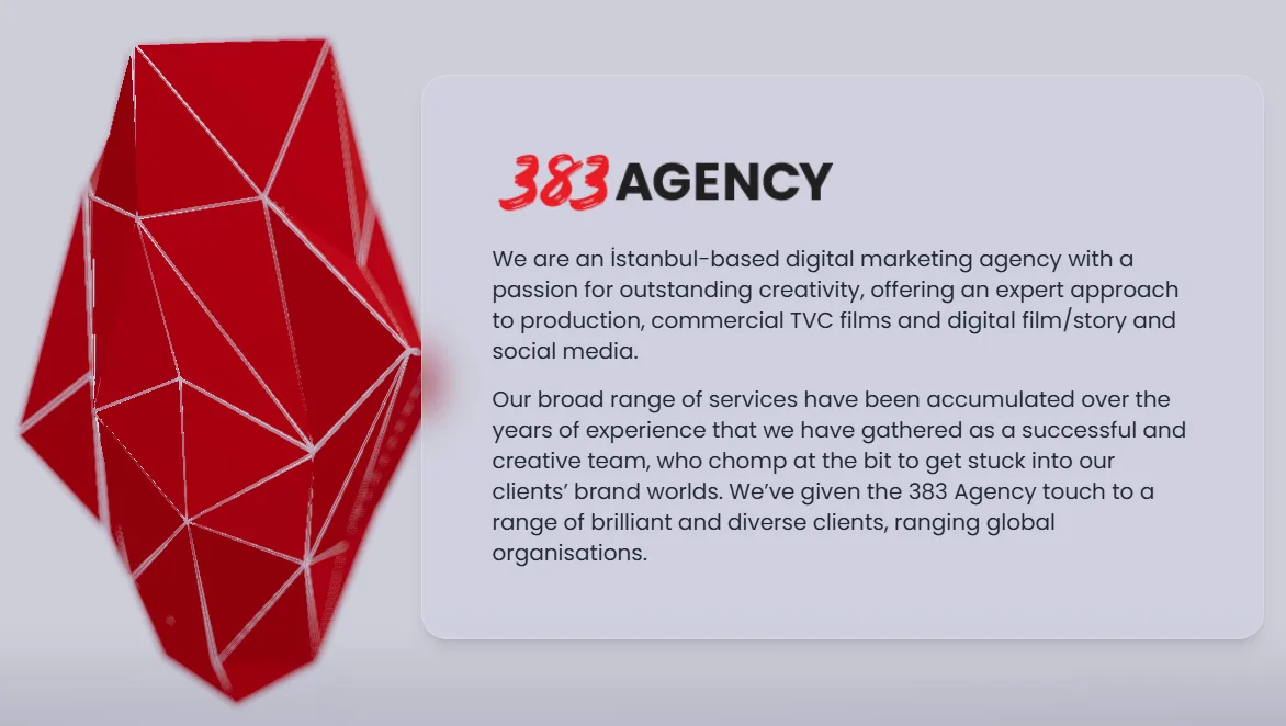 383 AGENCY logo
